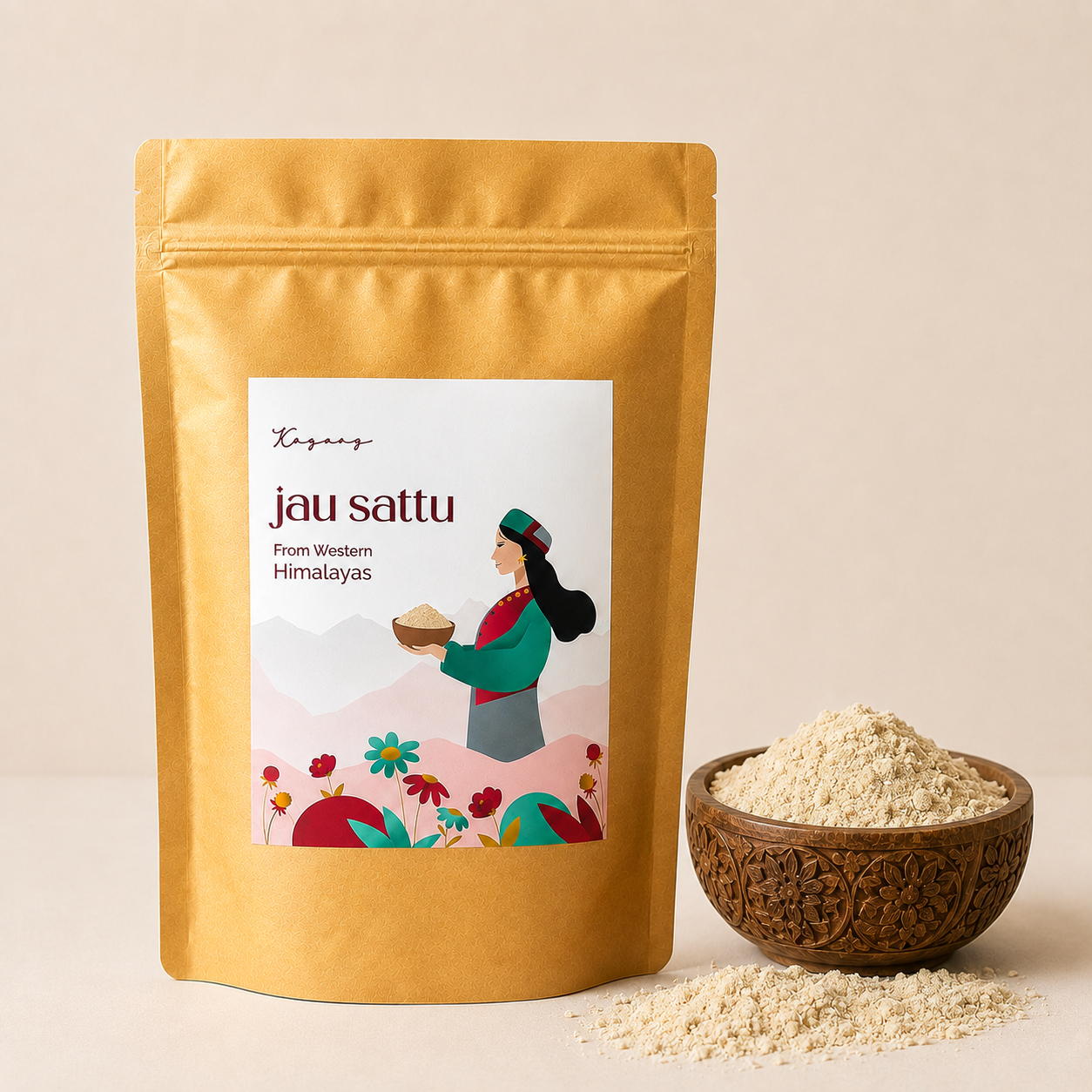 Barley flour (Jaw sattu) (500gms)