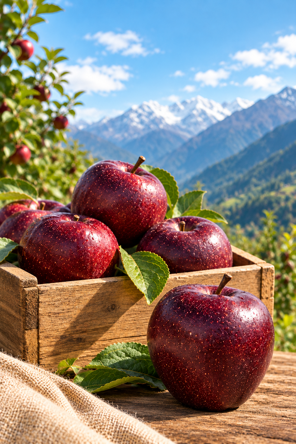 Kinnaur’s Black Royal Apples - Grown above 10,000ft