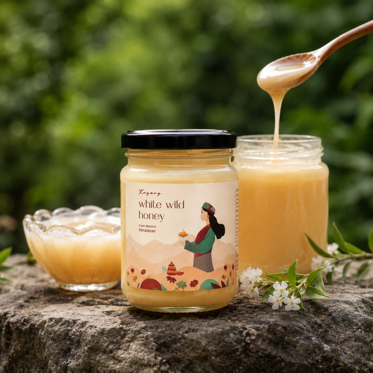 Wild white honey (250 gms)