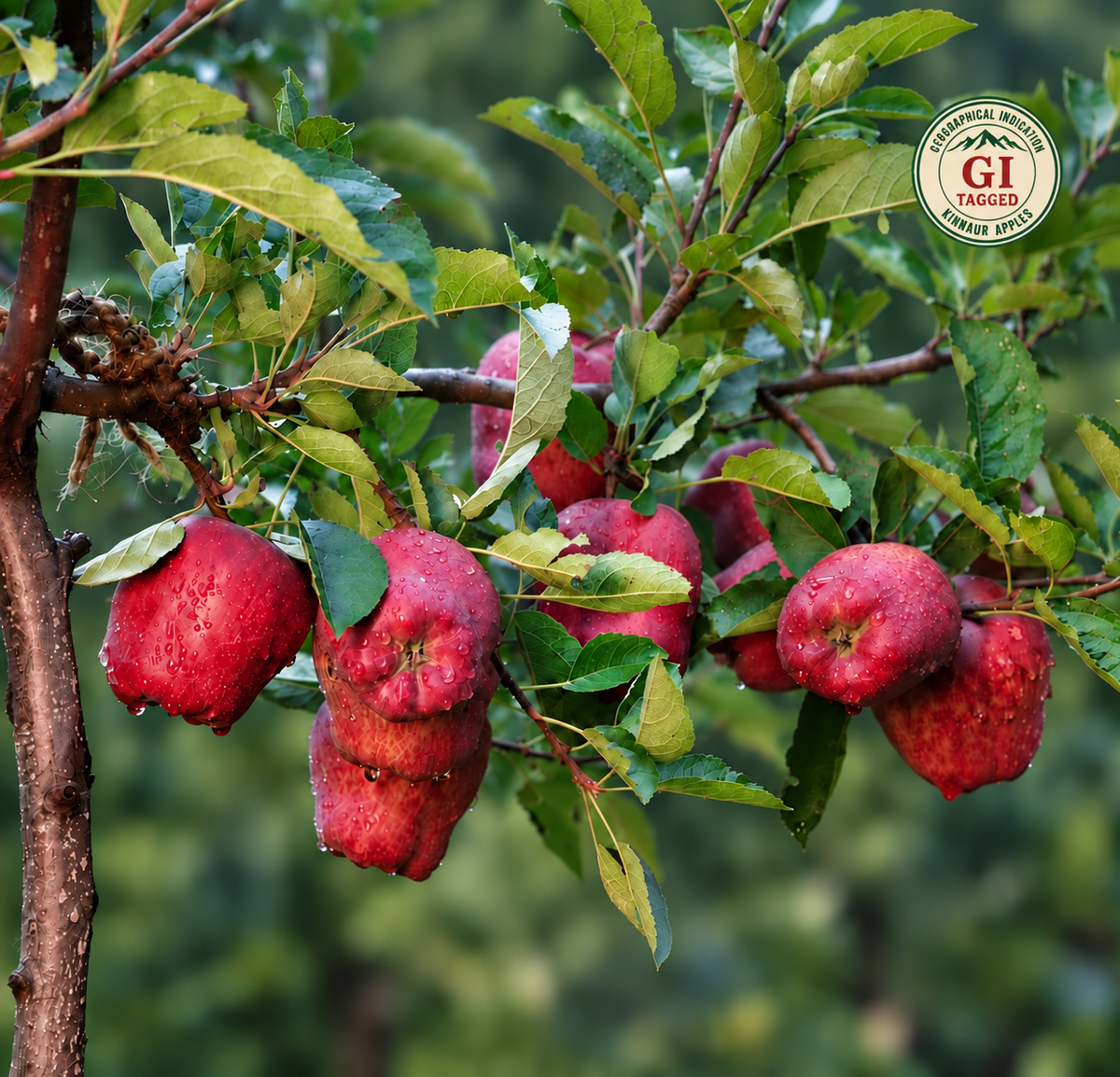 Kinnaur Red Royal Apples — Freshly hand picked